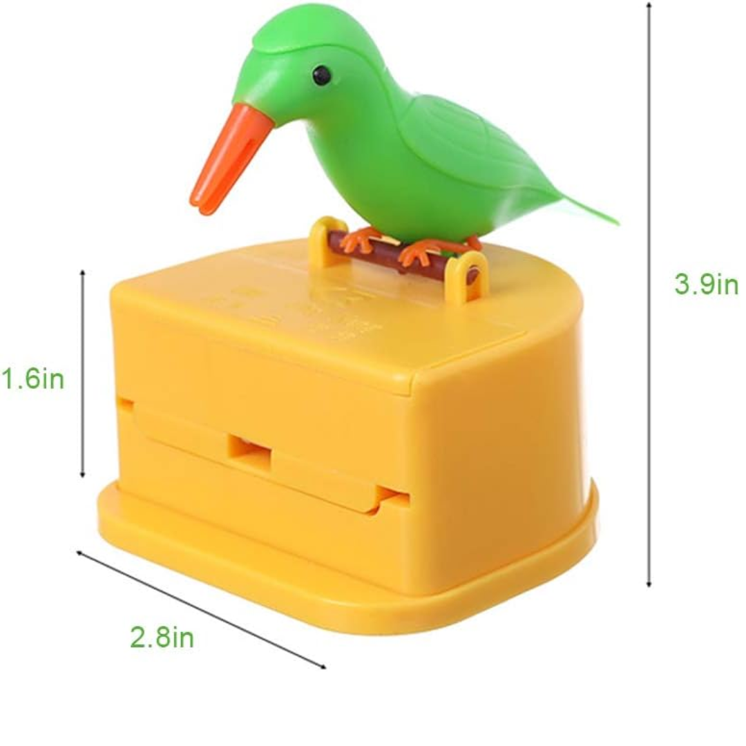 Pájaro Dispensador de Picadientes Divertido